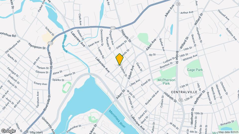 130 Dalton St Map and Location Details