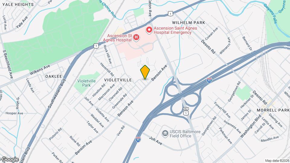 1243 S Grantley St Mapa y Detalles de la Ubicación