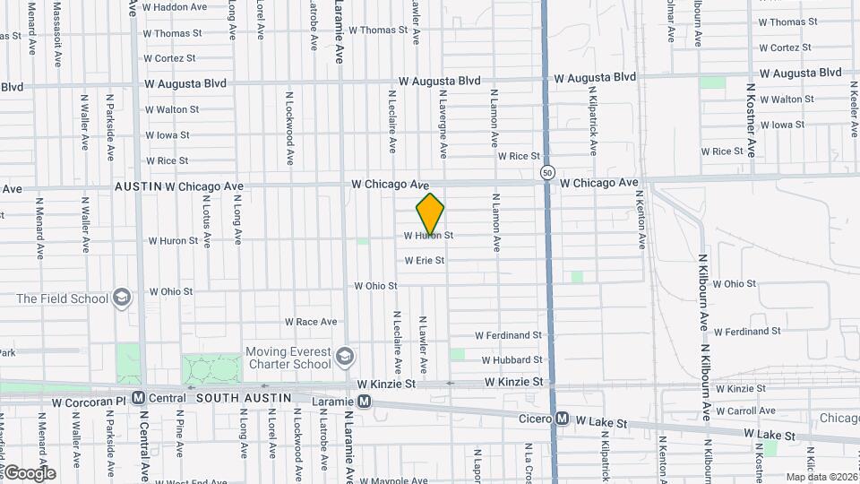 5017 W Huron St, Unit 2 Mapa y Detalles de la Ubicación