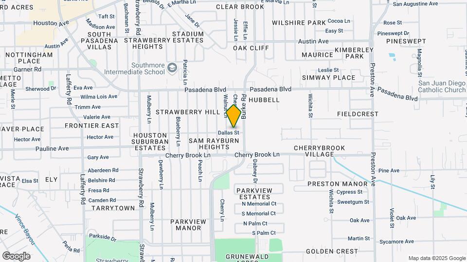2210 Chestnut Ln Map and Location Details