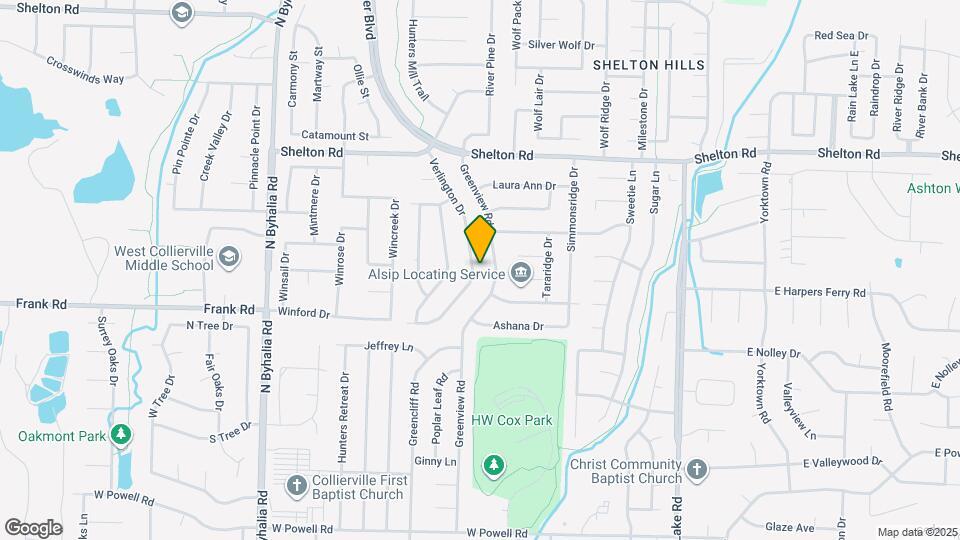 1128 Verlington Dr Map and Location Details