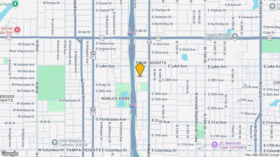 709 E James St Map and Location Details