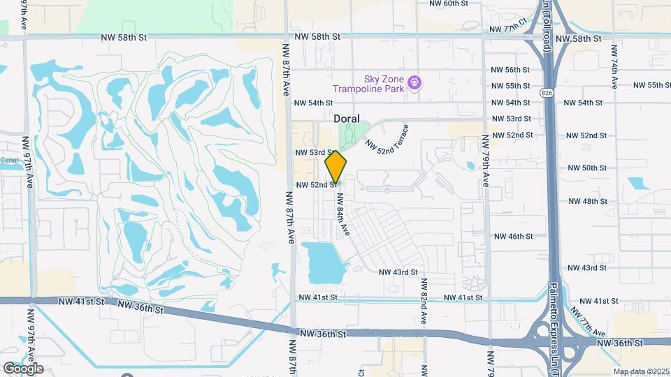 5184 NW 84th Ave Map and Location Details