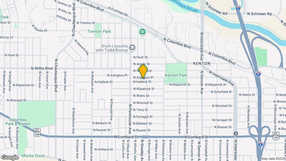 2723 N Halleck St Map and Location Details