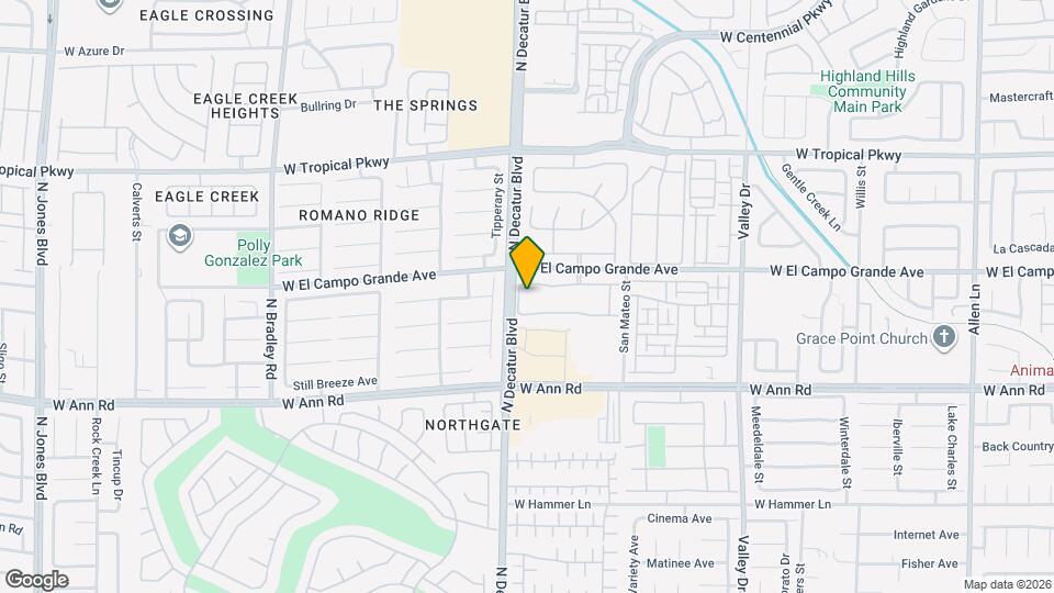 5728 Hornbrook St Map and Location Details
