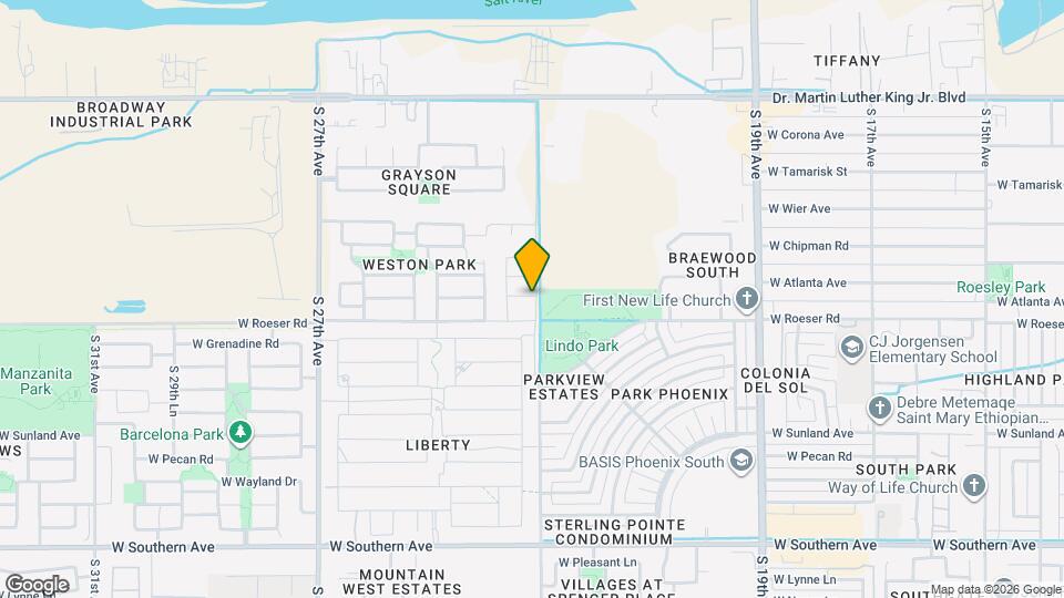 5108 S 23rd Ave Map and Location Details