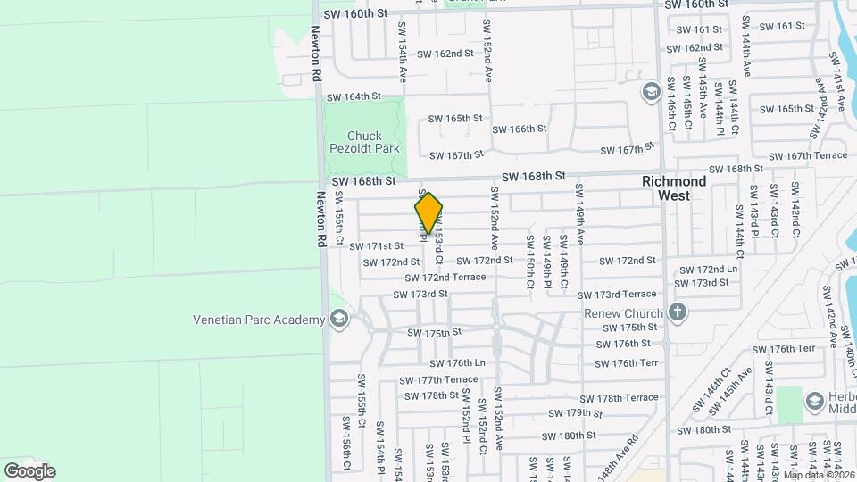 17111 SW 153rd Pl Map and Location Details