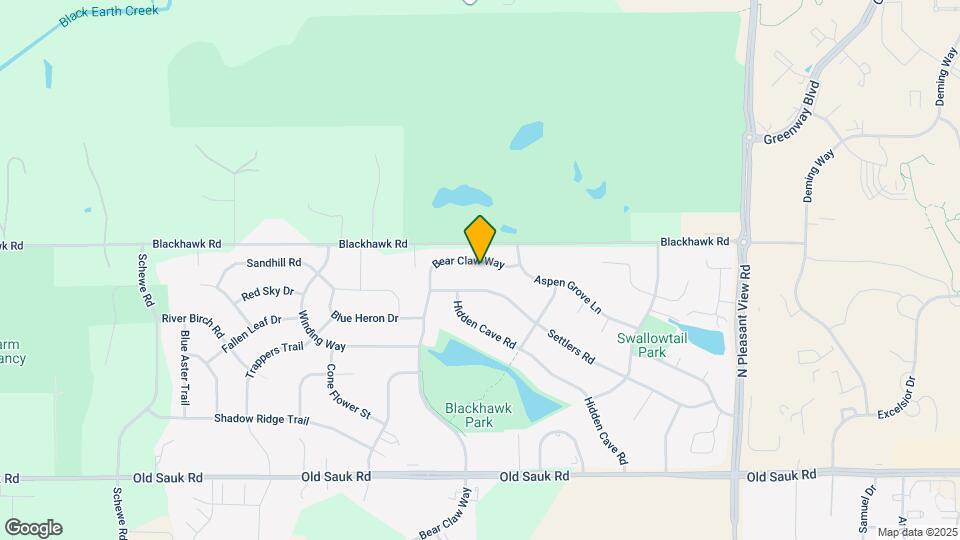 9217 Bear Claw Way Map and Location Details