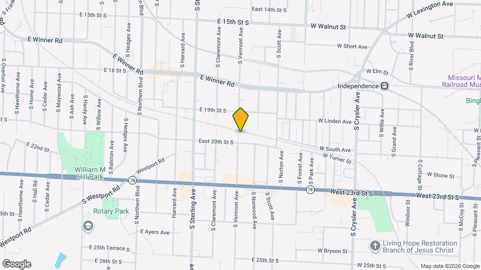 1941 S Vermont Ave, Unit 1943 south vermont avenue Mapa y Detalles de la Ubicación