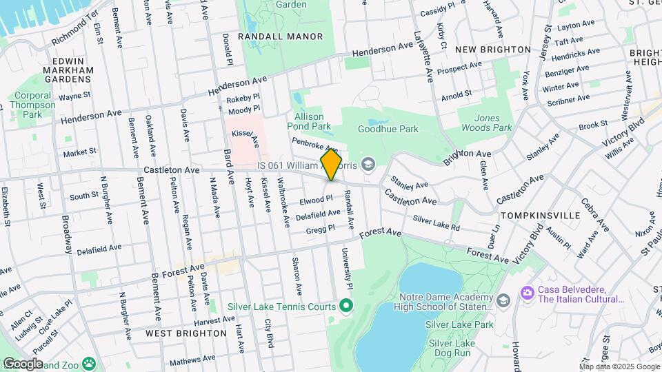 530 Castleton Ave, Unit 524 Map and Location Details