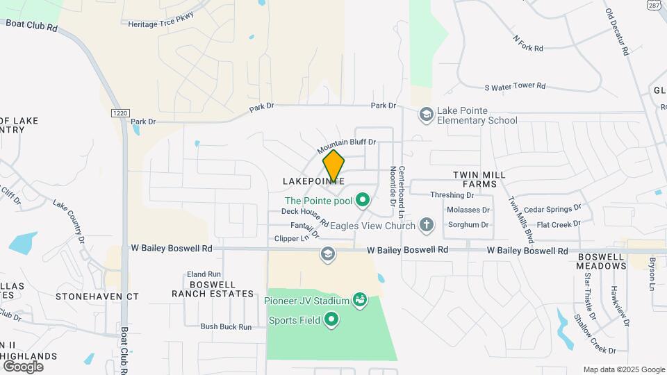 5837 Mirror Ridge Dr Map and Location Details