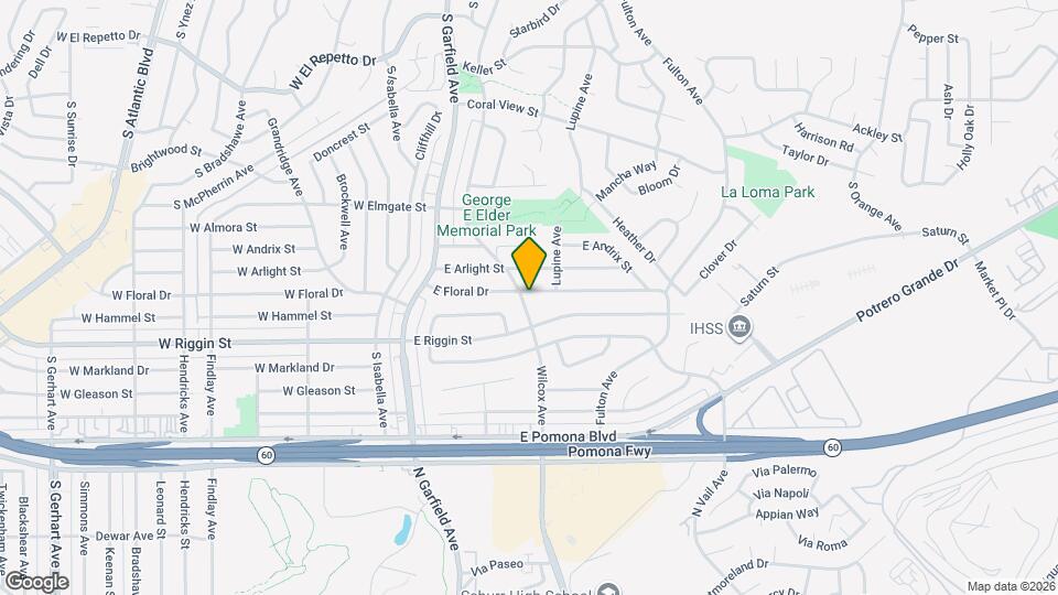 202 E Floral Dr Map and Location Details