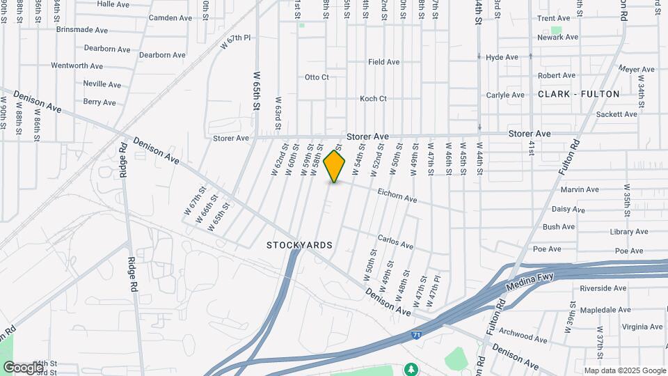 3465 W 56th St Map and Location Details