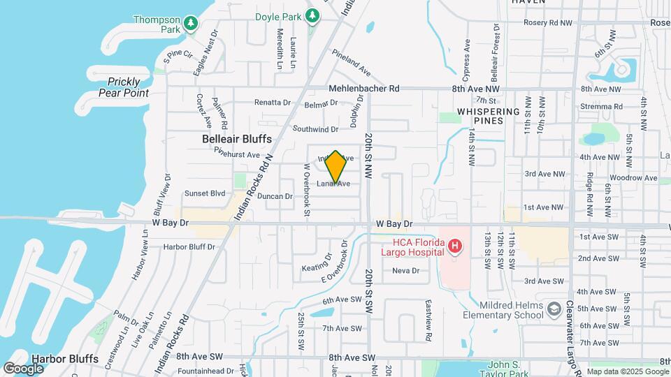 2194 Lanai Ave Map and Location Details