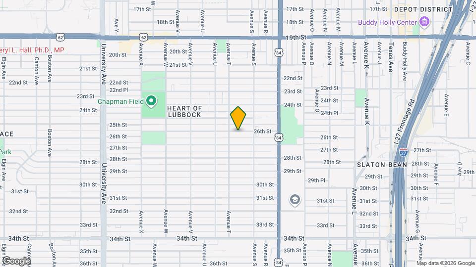 1917 26th St Map and Location Details