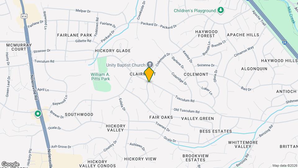 5100 Colemont Dr Map and Location Details