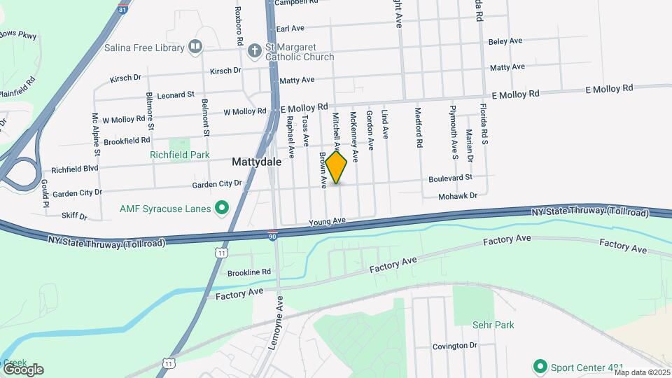 408 Boulevard St Map and Location Details