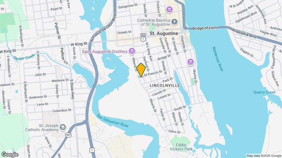 171 Riberia St Map and Location Details