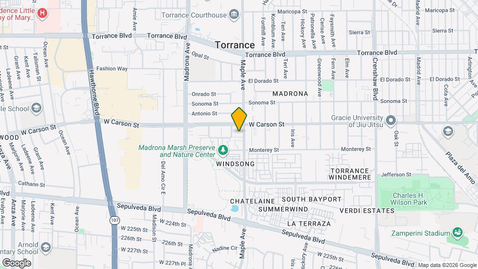 3030 Merrill Dr, Unit 3030 Merrill #3 Mapa y Detalles de la Ubicación