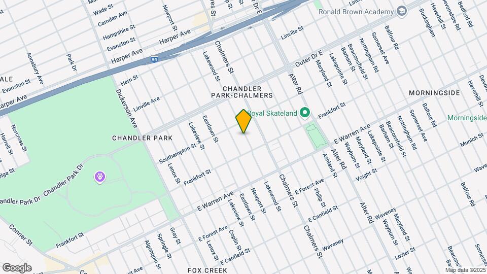 5261 Lakewood St Map and Location Details