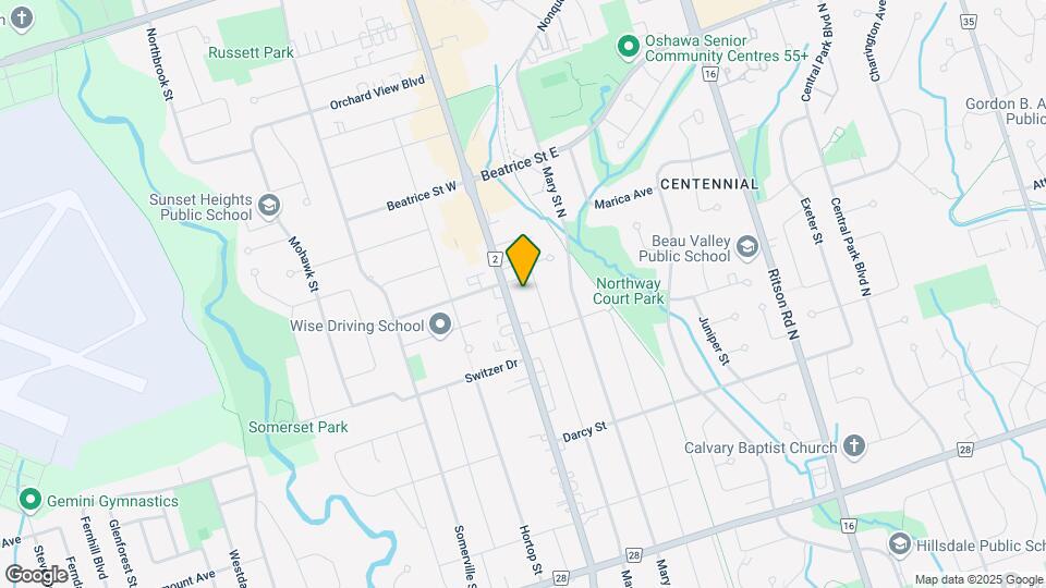 945-945 Simcoe St N Map and Location Details