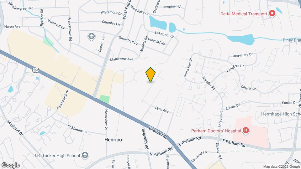 2618 Darnell Rd Map and Location Details