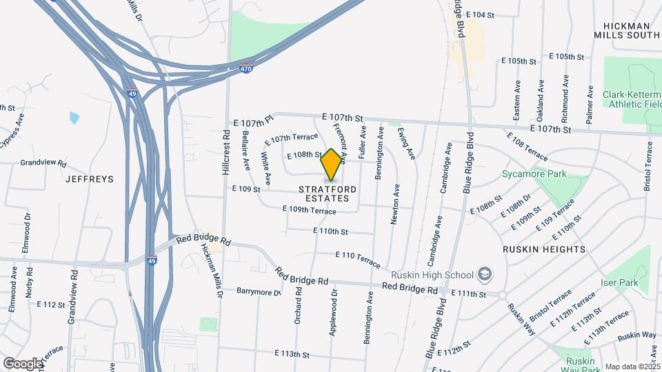 10827 Beacon Ave Map and Location Details