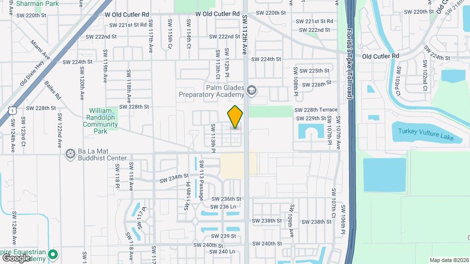 11243 SW 230th Terrace Map and Location Details