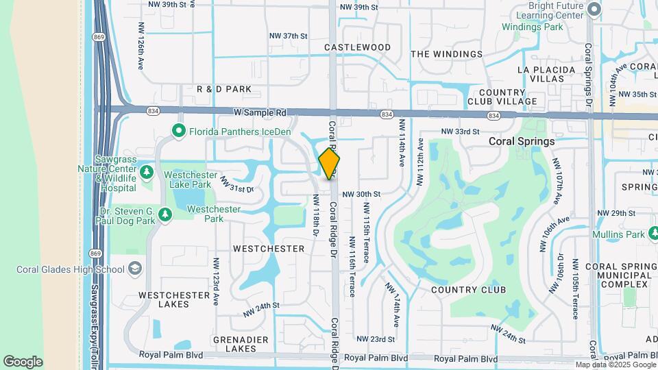 Cypress Trace Condo Mapa y Detalles de la Ubicación