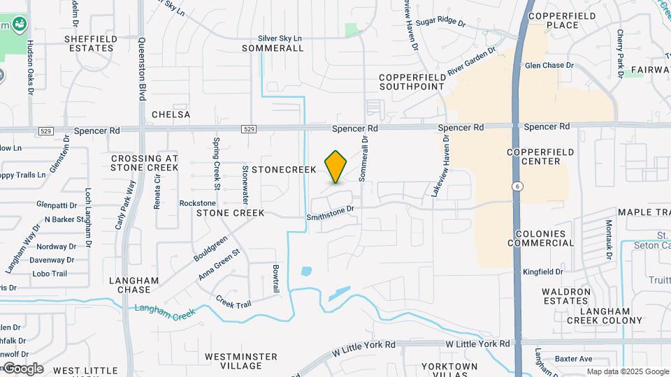 16343 Oakside Hollow Ln Map and Location Details