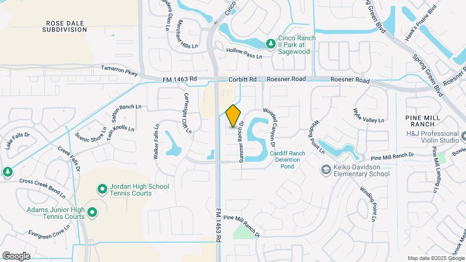 27410 Starlit Ranch Drive Map and Location Details