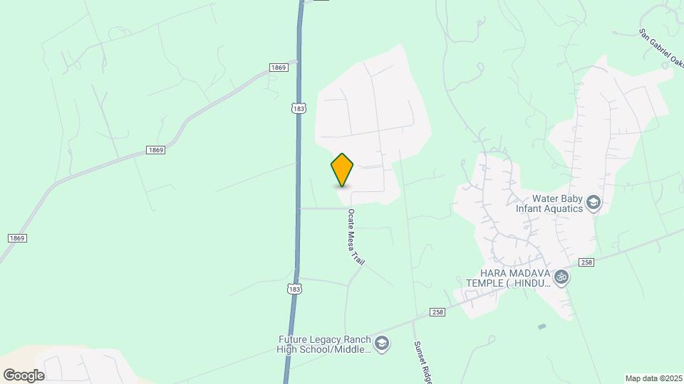 409 Ocate Mesa Trail Map and Location Details