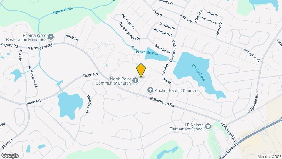 316 Longstone Ct Map and Location Details