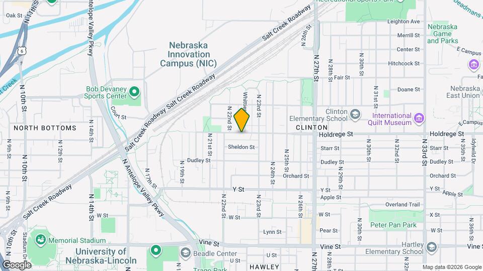 2245 Holdrege St Map and Location Details