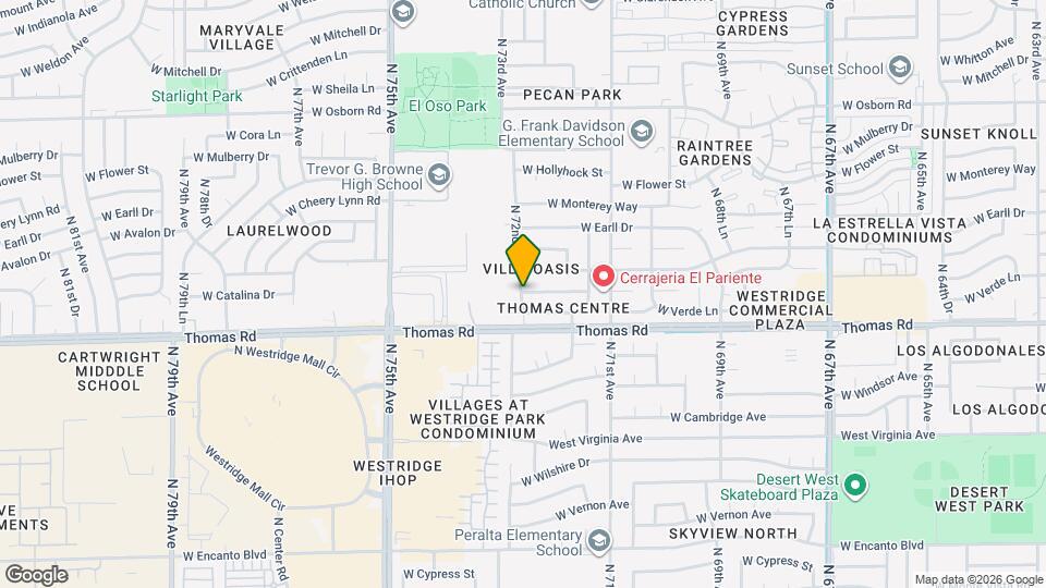 7919 W Merrell St Map and Location Details