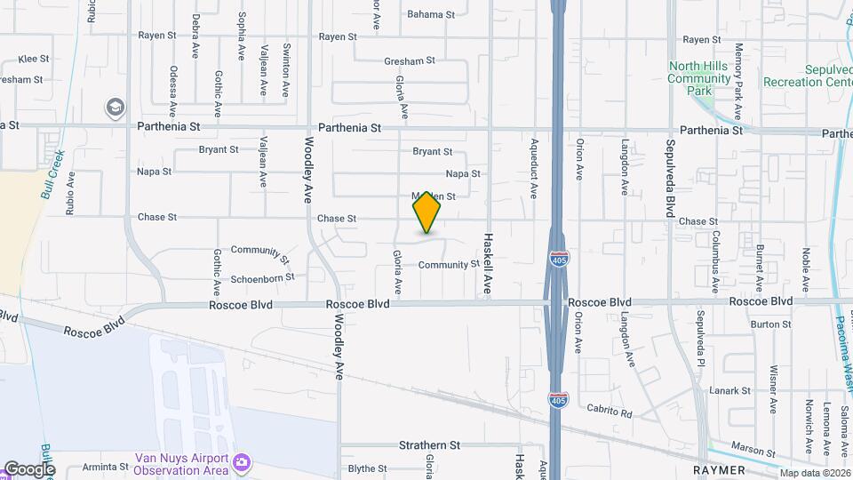 15923 Eccles St Map and Location Details