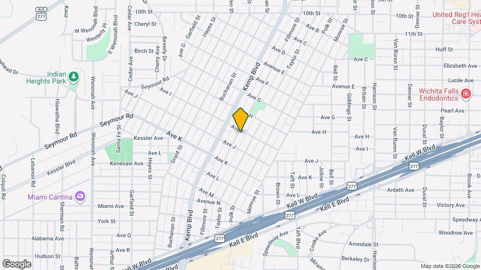 1903 1/2 Fillmore St Map and Location Details