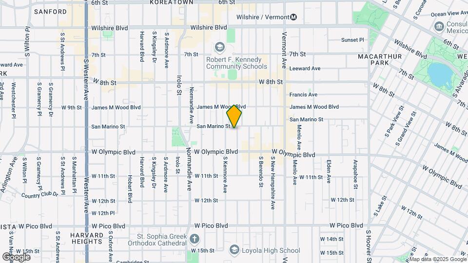 951 Dewey Ave Map and Location Details
