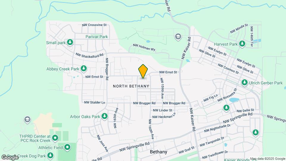 16130 NW Reliance Ln Map and Location Details