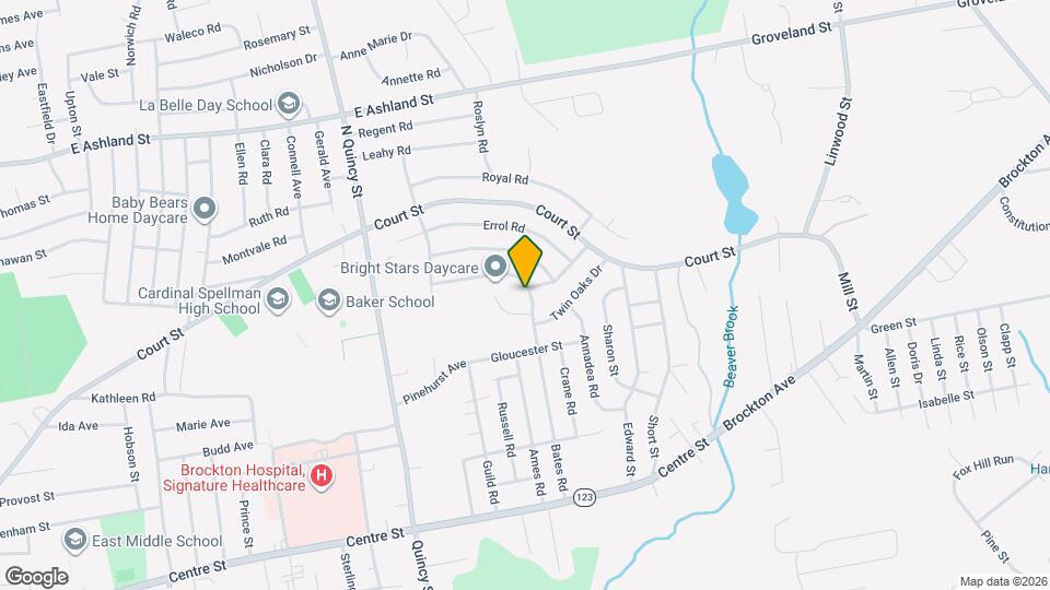 178 Bates Rd Map and Location Details