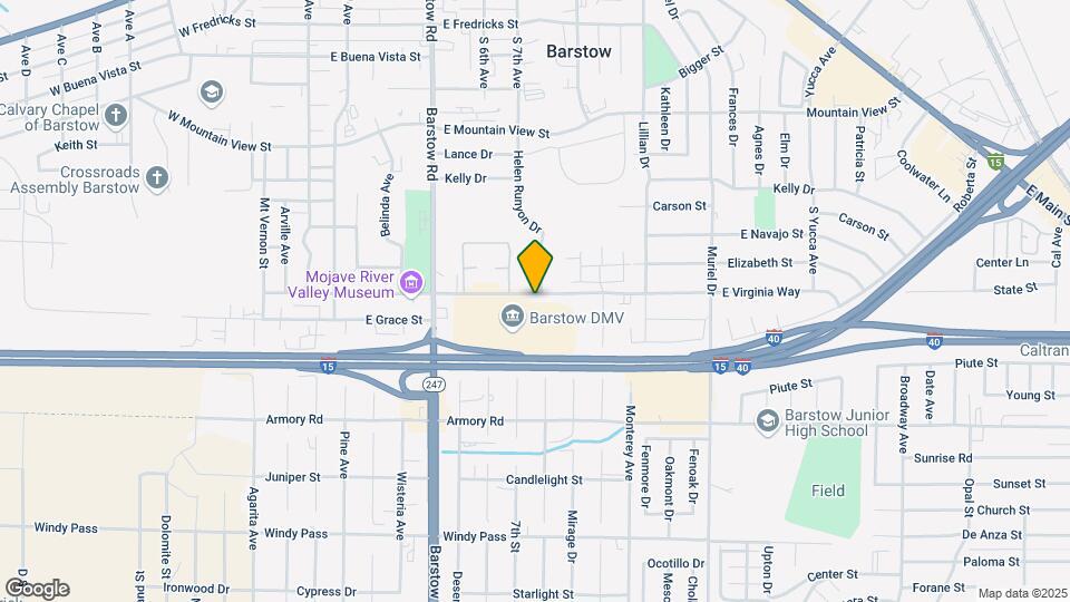 624 E Virginia Way Map and Location Details