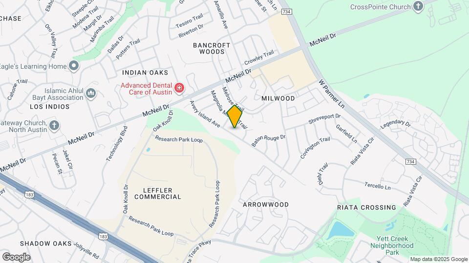 6210 Avery Island Ave Map and Location Details