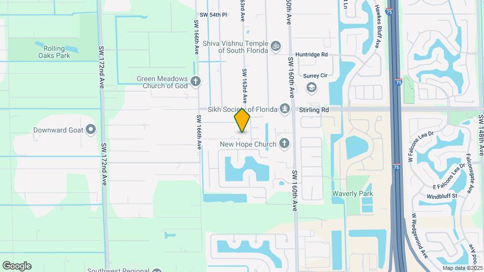 16301 SW 62nd St Map and Location Details