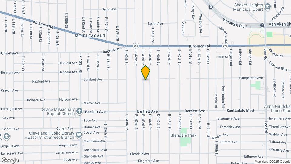 3633 E 143rd St-Unit -3633 E 143rd St - UP Map and Location Details