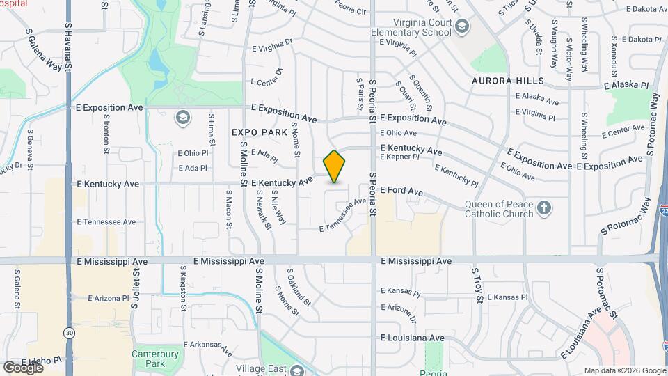 11961 E Kepner Dr Map and Location Details