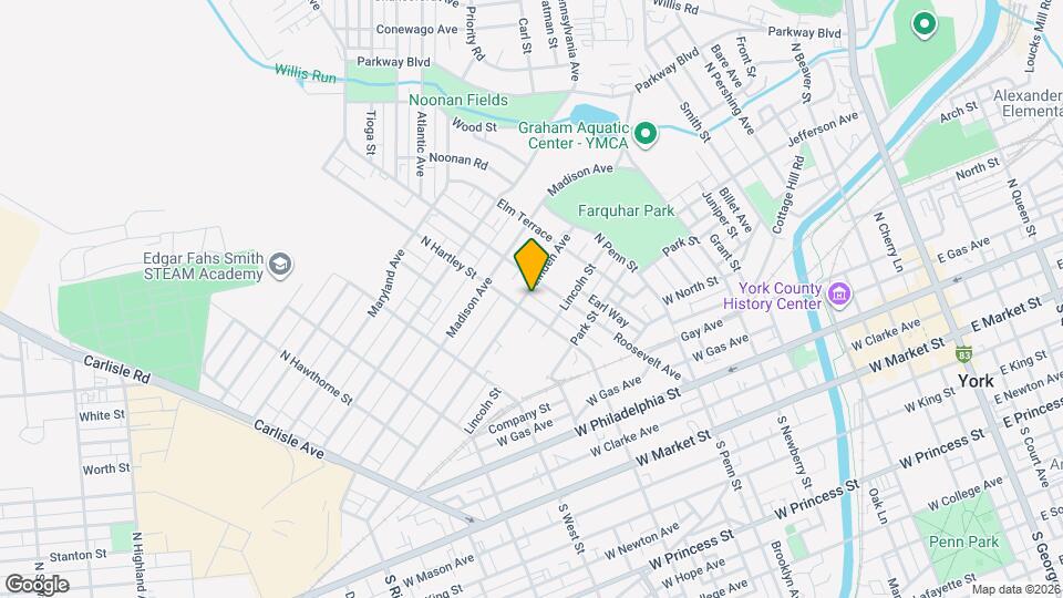 486 Linden Ave Map and Location Details