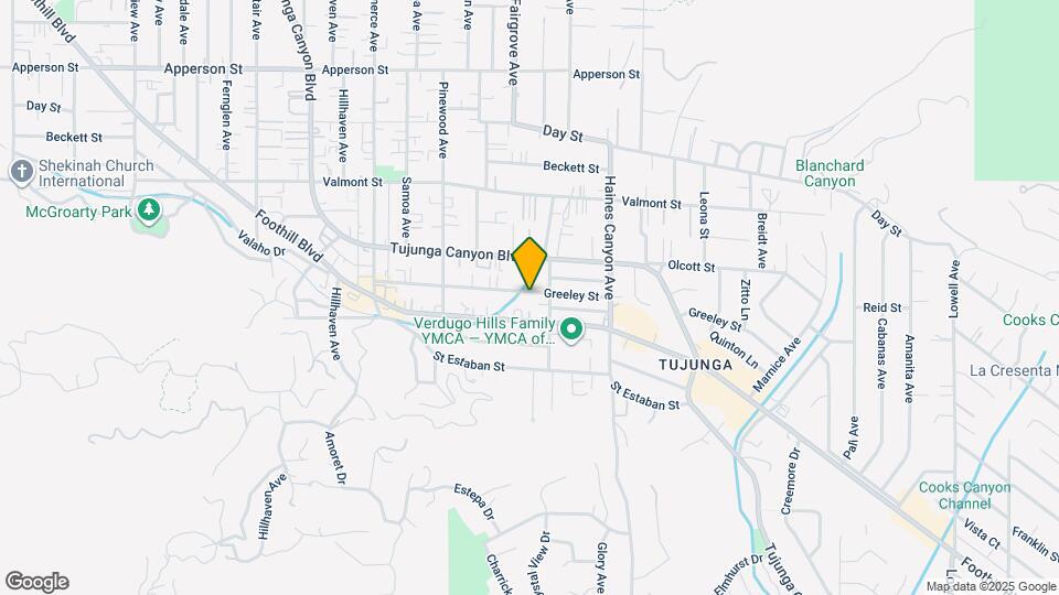 6922 Greeley St Map and Location Details