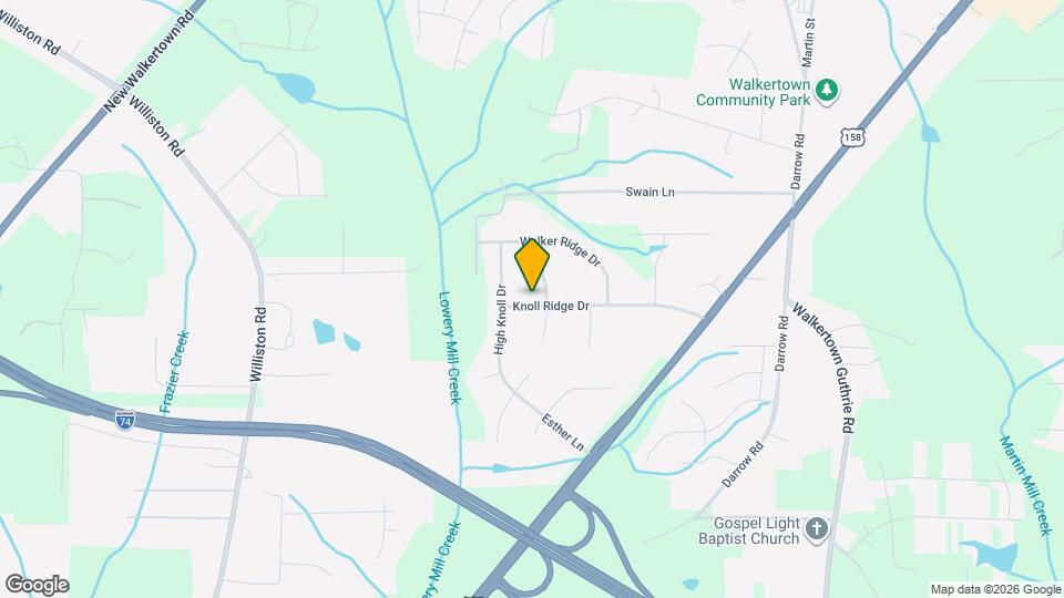 3117 Knoll Ridge Dr Map and Location Details