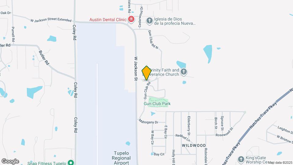 1505 Gun Club Rd Map and Location Details