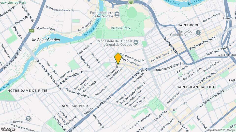 257 Père-Grenier Map and Location Details